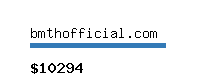 bmthofficial.com Website value calculator