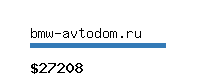 bmw-avtodom.ru Website value calculator