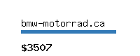 bmw-motorrad.ca Website value calculator