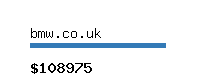 bmw.co.uk Website value calculator