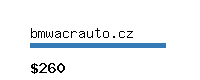 bmwacrauto.cz Website value calculator