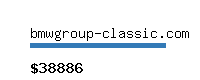 bmwgroup-classic.com Website value calculator