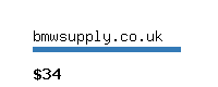 bmwsupply.co.uk Website value calculator