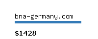 bna-germany.com Website value calculator