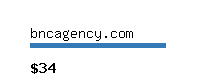 bncagency.com Website value calculator