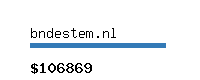 bndestem.nl Website value calculator