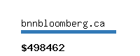 bnnbloomberg.ca Website value calculator