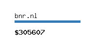 bnr.nl Website value calculator