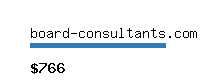 board-consultants.com Website value calculator