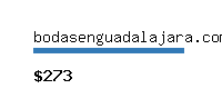 bodasenguadalajara.com Website value calculator