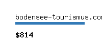 bodensee-tourismus.com Website value calculator