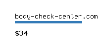 body-check-center.com Website value calculator