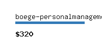 boege-personalmanagement.com Website value calculator