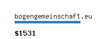 bogengemeinschaft.eu Website value calculator