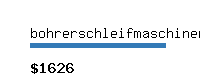 bohrerschleifmaschinen.com Website value calculator