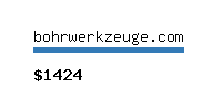 bohrwerkzeuge.com Website value calculator