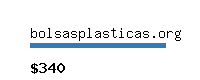 bolsasplasticas.org Website value calculator