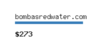 bombasredwater.com Website value calculator