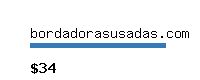 bordadorasusadas.com Website value calculator