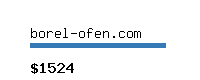 borel-ofen.com Website value calculator