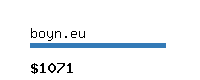 boyn.eu Website value calculator