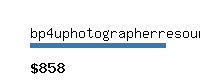 bp4uphotographerresources.com Website value calculator