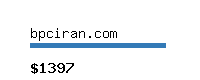 bpciran.com Website value calculator