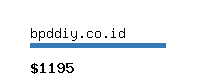 bpddiy.co.id Website value calculator