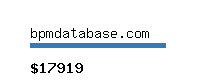 bpmdatabase.com Website value calculator