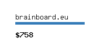 brainboard.eu Website value calculator