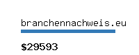 branchennachweis.eu Website value calculator