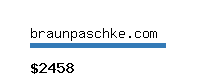 braunpaschke.com Website value calculator