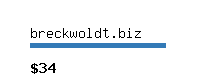 breckwoldt.biz Website value calculator
