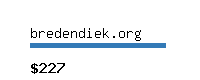bredendiek.org Website value calculator
