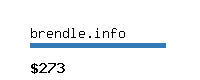 brendle.info Website value calculator