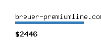 breuer-premiumline.com Website value calculator