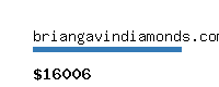 briangavindiamonds.com Website value calculator