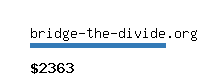 bridge-the-divide.org Website value calculator
