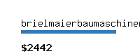 brielmaierbaumaschinen.eu Website value calculator