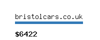 bristolcars.co.uk Website value calculator