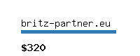 britz-partner.eu Website value calculator