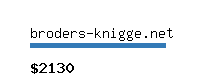 broders-knigge.net Website value calculator