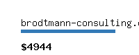 brodtmann-consulting.com Website value calculator