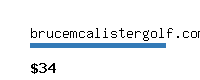 brucemcalistergolf.com Website value calculator