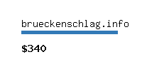 brueckenschlag.info Website value calculator