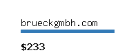 brueckgmbh.com Website value calculator
