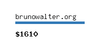 brunowalter.org Website value calculator