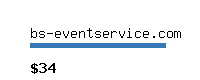 bs-eventservice.com Website value calculator