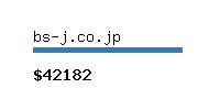 bs-j.co.jp Website value calculator