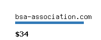 bsa-association.com Website value calculator